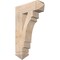 Ekena Millwork Merced Arts & Crafts Smooth Bracket, Douglas Fir, 5 1/2"W x 20"D x 32"H BKT06X20X32MRC03SDF - alternate 1